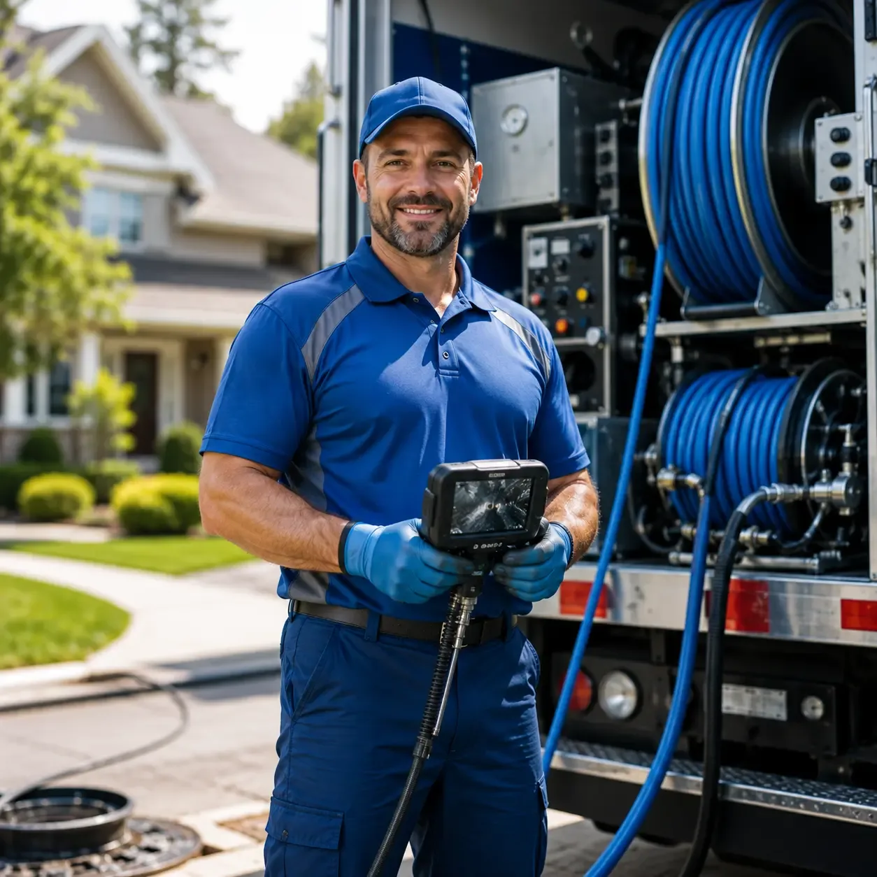 Local outdoor drain cleaning specialists in Necedah, WI